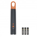 Hama FLX350, LED baterka, hliníková, 350 lm / 230 m, 4 režimy+SOS, IP44, zoom, karabínka, batérie