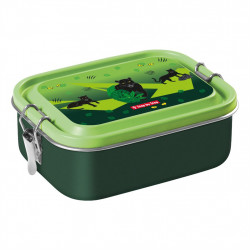 Krabička na desiatu z nerezovej ocele Step by Step, Black Cat