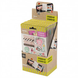 Hama samolepky pre kreatívnu tvorbu, rôzne motívy, balenie 30 setov (cena je uvedená za 1 set)