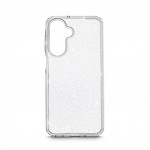 White Diamonds Glitter Case, kryt pre Samsung Galaxy A17/A17 5G, priehľadný s trblietkami