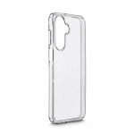 White Diamonds Glitter Case, kryt pre Samsung Galaxy A17/A17 5G, priehľadný s trblietkami