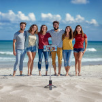 Hama Fancy Stand 70 II, selfie tyčka a statív pre telefón, Bluetooth diaľková spúšť