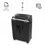 Hama Premium M10+, skartovačka, micro rez, 10 listov, stupeň utajenia P-5, 20 l