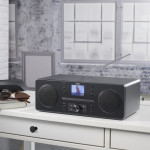 Hama digitálne a internetové rádio DIR1570CBT, DAB+/CD/BT/RX, App ovládanie