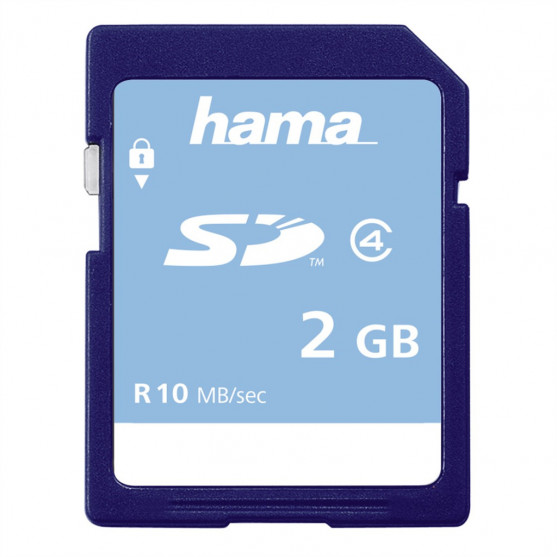 Hama HighSpeed SecureDigital Card 2 GB 10 MB/s