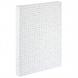 Hama album klasický špirálový GRAPHIC Squares 19x24,5 cm, 40 strán, biele listy
