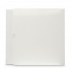 Hama zakladač s 4-krúžkovou mechanikou, šírka chrbta 70 mm, s obalom, biela