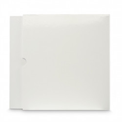 Hama zakladač s 4-krúžkovou mechanikou, šírka chrbta 70 mm, s obalom, biela