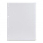 Hama fotokartón, 23,3 x 31 cm, dierovaný, 25 listov, biela