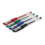 Hama gélové guľôčkové pero Basic - set 4 farieb (modrá/ zelená/ červená/ čierna)