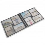 Hama album klasický špirálový FINE ART 36x32 cm, 50 strán, sage, čierne listy